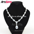 Boa qualidade artesanal Cubic Zirconia Diamante Fine Jewelry Necklace